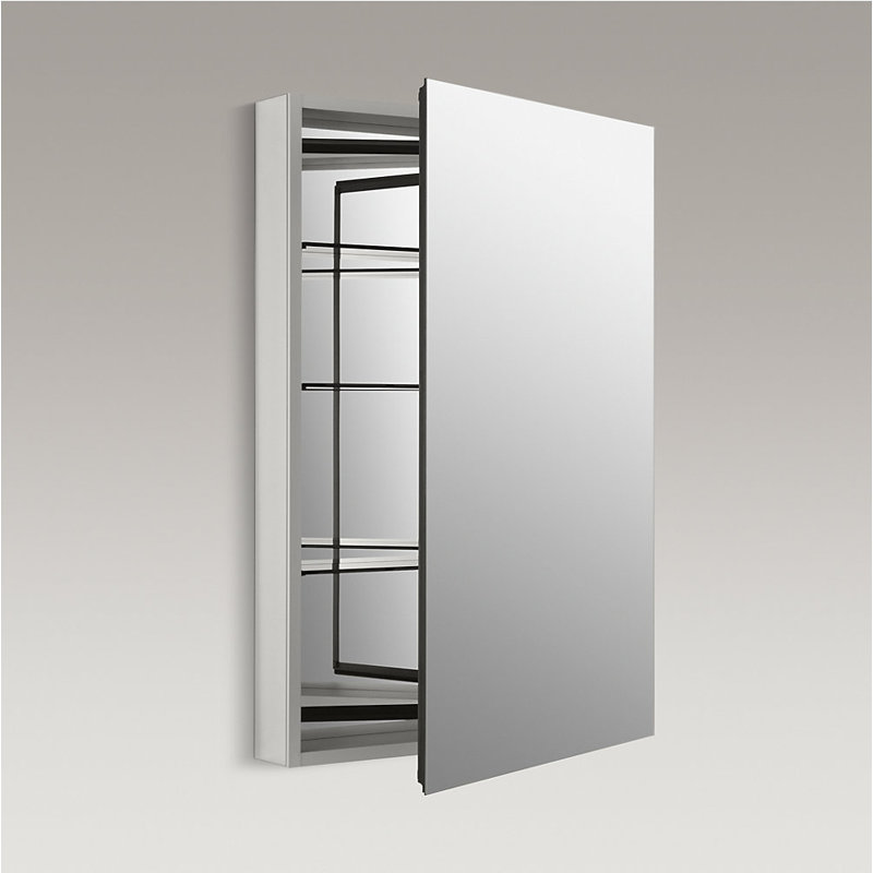 Catalan® Frameless Medicine Cabinet with Adjustable Shelves, 36.13" H x 24.13" W x 4.75" D