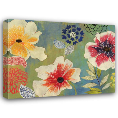 Art sur toile tendue Red Barrel Studio® PI Studio Gallery: Folk Garden