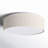 Armande Linen LED Flush Mount-578644967