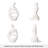 Modern Thinking Man Sculpture (Off White)-904025889