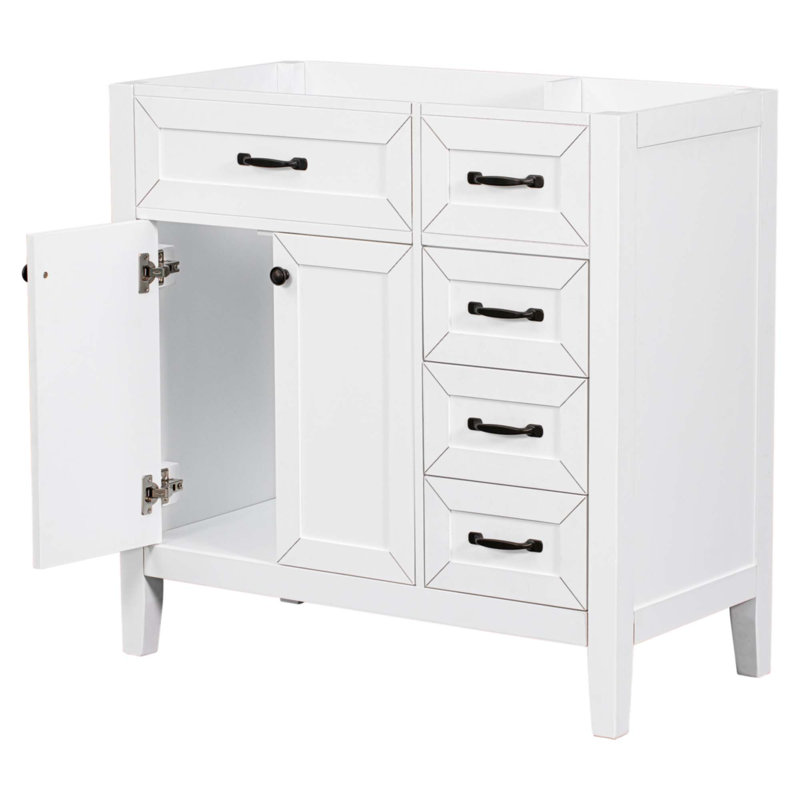 Meuble-lavabo 36 po sans lavabo, Blanc