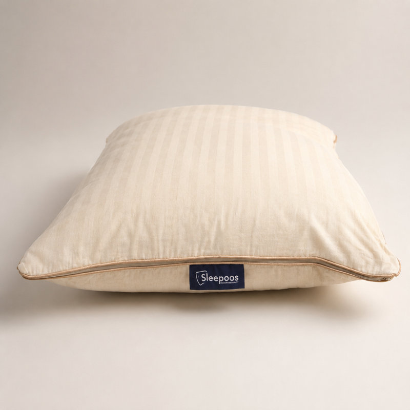 Alegra 100% Cotton Handmade Natural Pillow