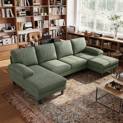 3 - Piece Upholstered Sectional by Ebern Designs