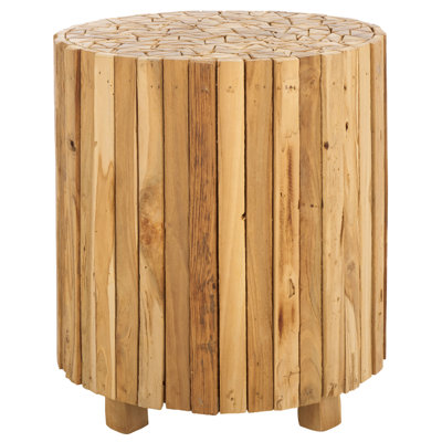 Hopper Solid Wood End Table