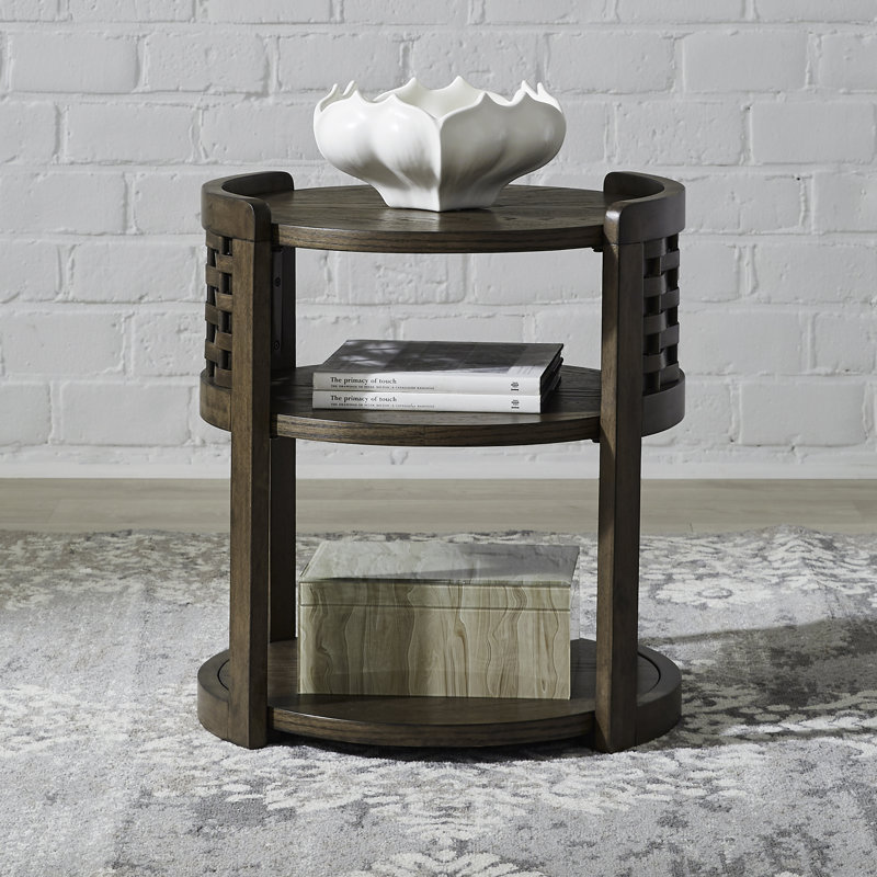 Calpine Round Chairside Table