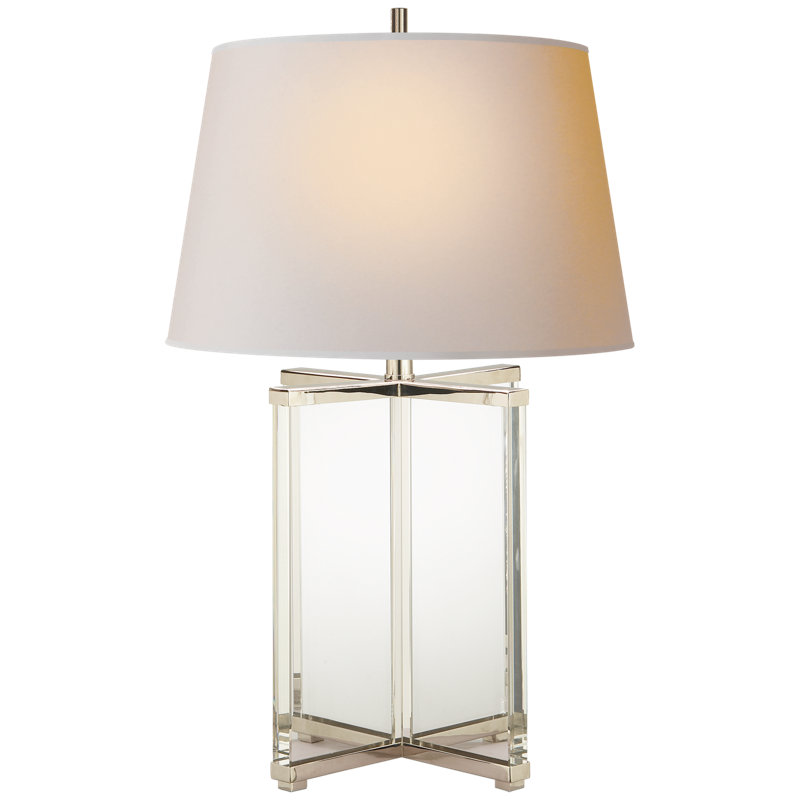 Cameron Table Lamp, Clear