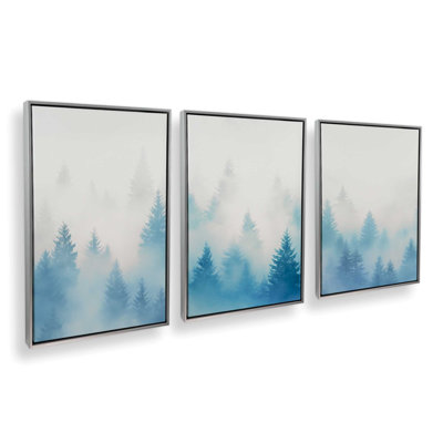 Frozen Echoes, ensemble de 3 toiles tendues