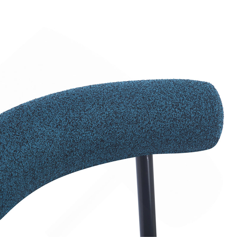 Chaise de salle à manger (ensemble de 2), Bleu
