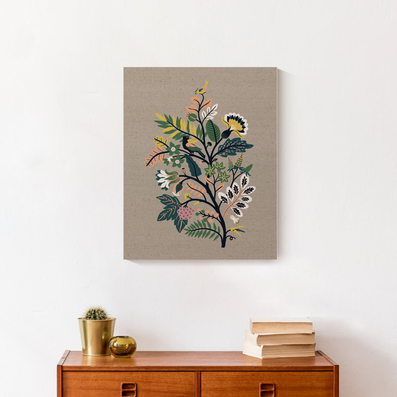 " Folk Tree " Painting Print