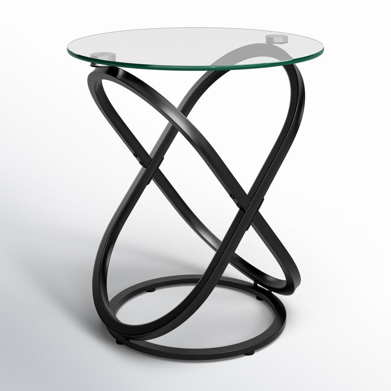 Dimitri End Table, Black