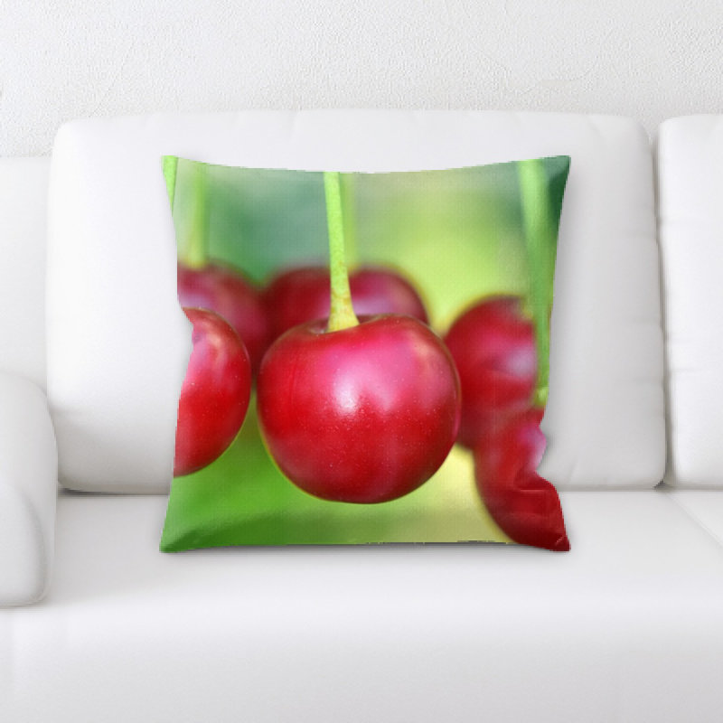 Coussin en cerises