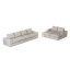 Canapé modulaire en velours côtelé Demarco-115751578