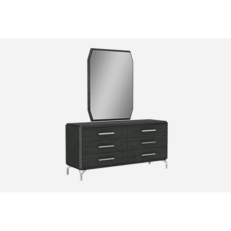 Commode double 6 tiroirs Demario