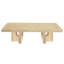 Table basse rectangulaire en rotin