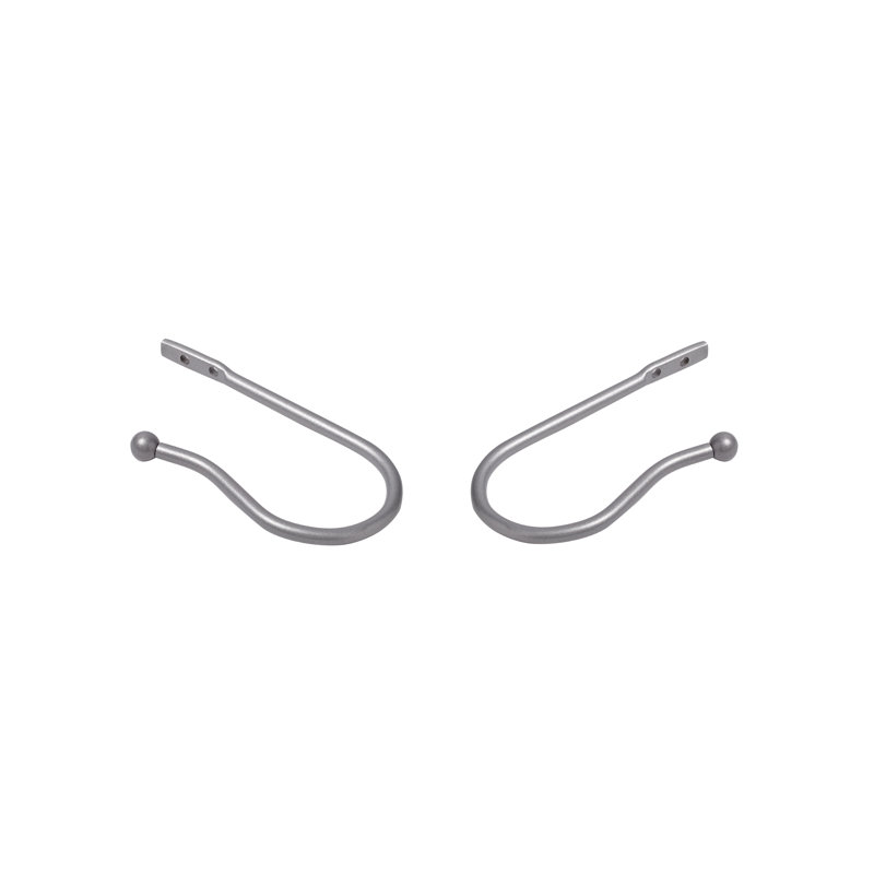 90.32cm Curtain Holdback, Silver