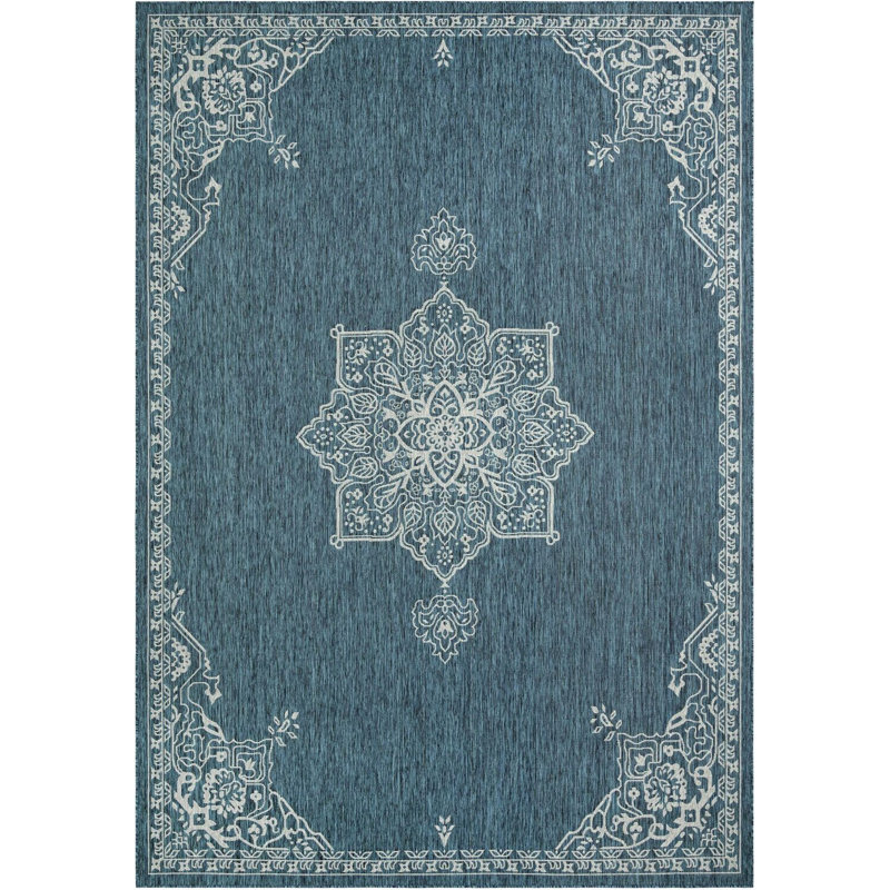 Transitional Tollefson Area Rug Deep Green Colour, Rectangle 10' x 14'1"