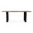 Lemay Acacia Solid Wood Top Metal Base Dining Table-2114092274