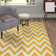 Nero Chevron Wool Hand Woven Area Rug