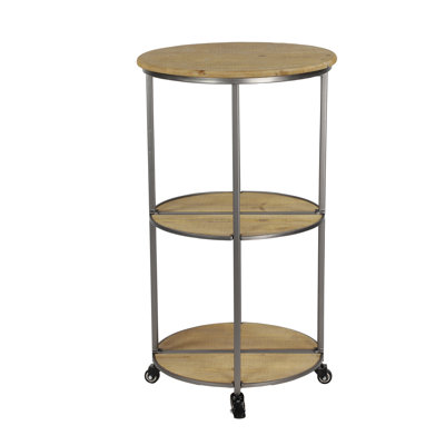 Chariot-bar roulant escamotable rond Ramos