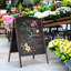 Double-Sided A Frame Chalkboard Sign