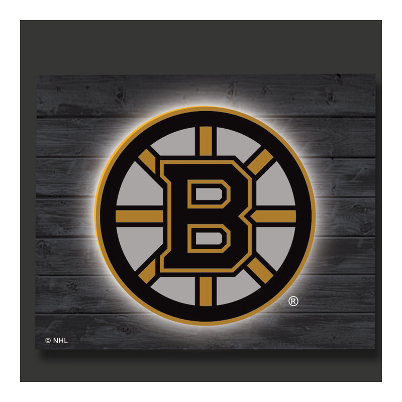 Décoration murale éclairée NHL, Boston Bruins