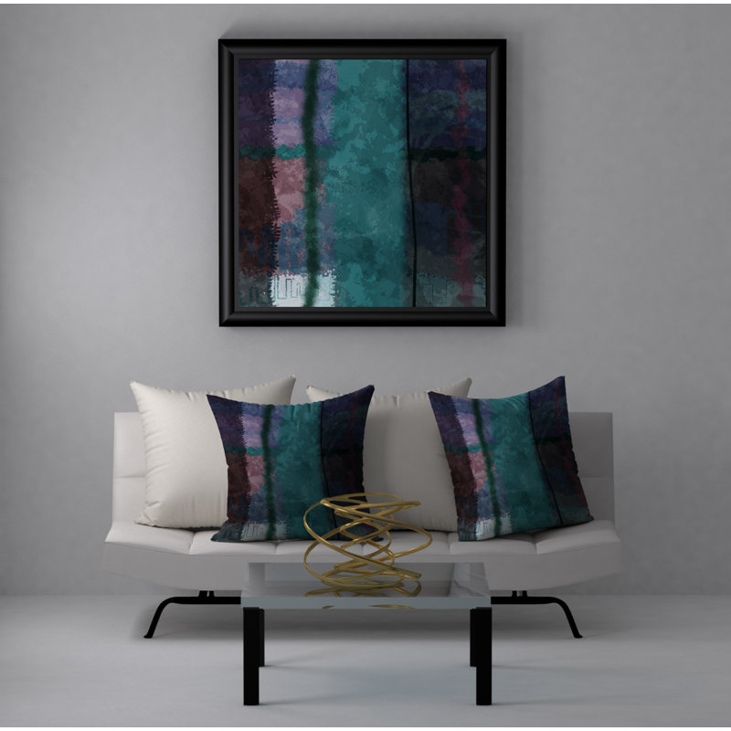 Housse de coussin carrée/insert, 18" x 18"