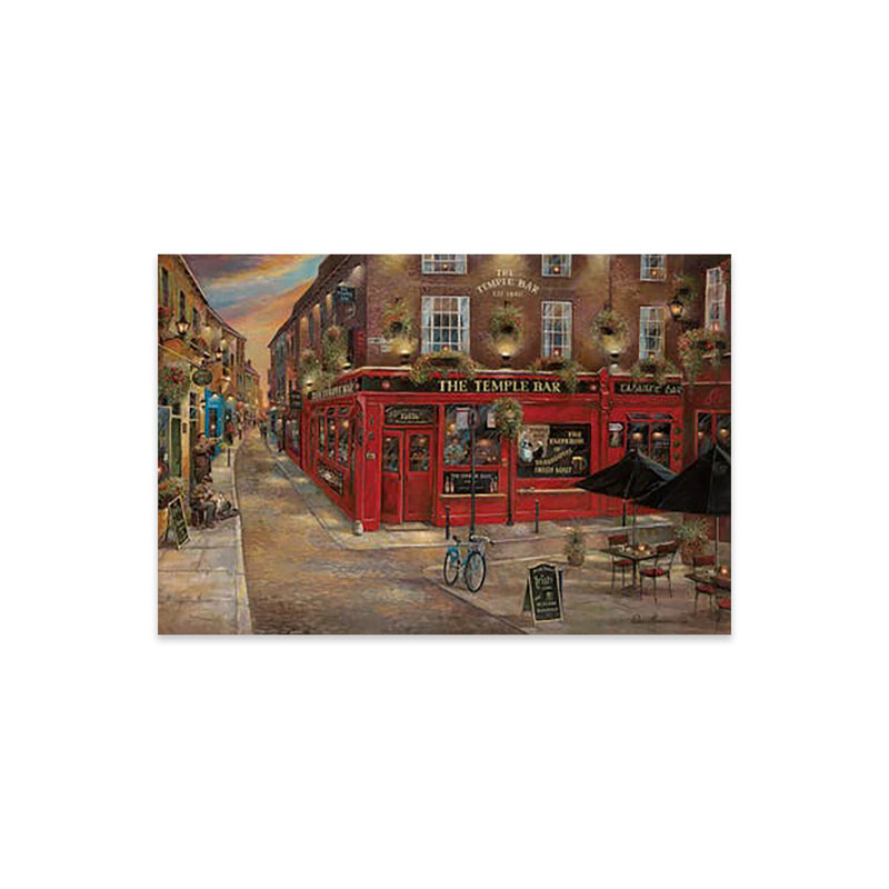 «The Temple Bar» par Ruane Manning - impression sans cadre, H 16 po x l 24 po x P 0,25 po