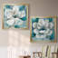 Bleu sarcelle Magnolia I - ensemble de 2 reproductions d'art encadrées-1996746829-1996746830-1996746837