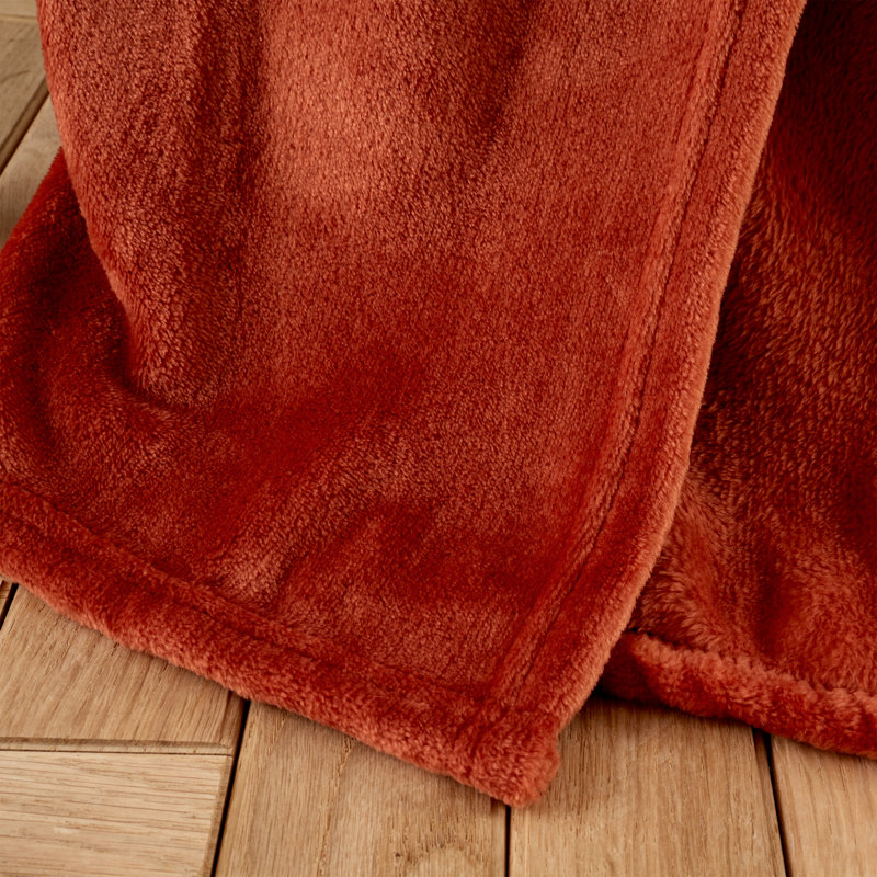 Raschel Velvet Touch Blanket Throw, Silver, 200cm x 240cm
