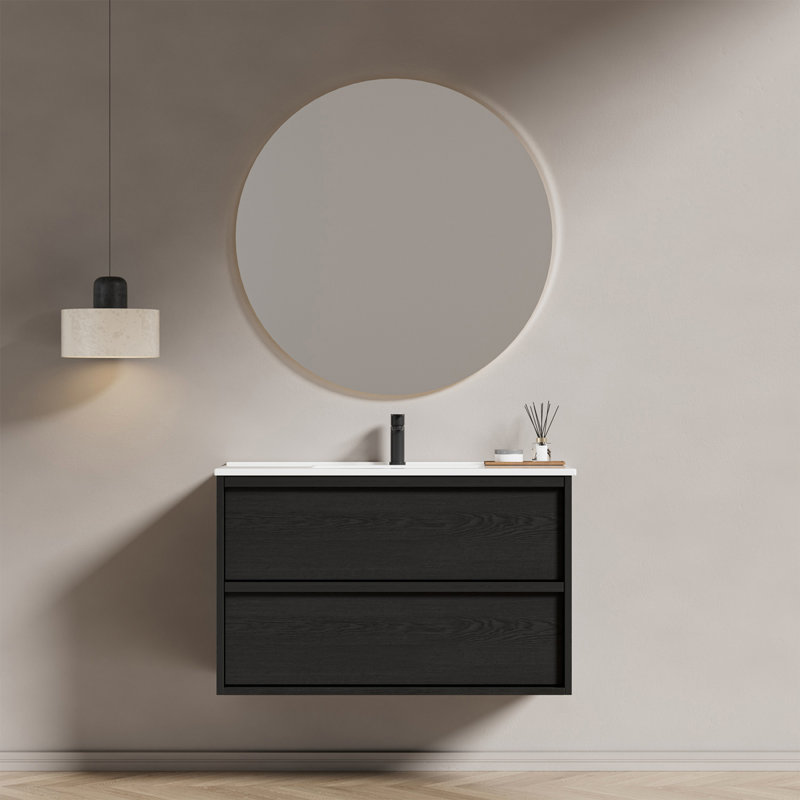 Meuble-lavabo compact (doit inclure à la fois le meuble-lavabo et le lavabo) MDF Modern Home