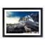 White Wolf with a Mountain Landscape - Picture Frame Painting Print-55612900-55612903