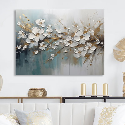 White And Gold Daisy Symphony IV " White And Gold Daisy Symphony IV "