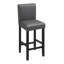 Ambriz Upholstered and Faux Leather Bar Stool with Solid Wood Frame-1934475475