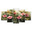Hibiscus tropical dans une symphonie Sprng I - Hibiscus hibiscus - décoration murale - art mural traditionnel diamant