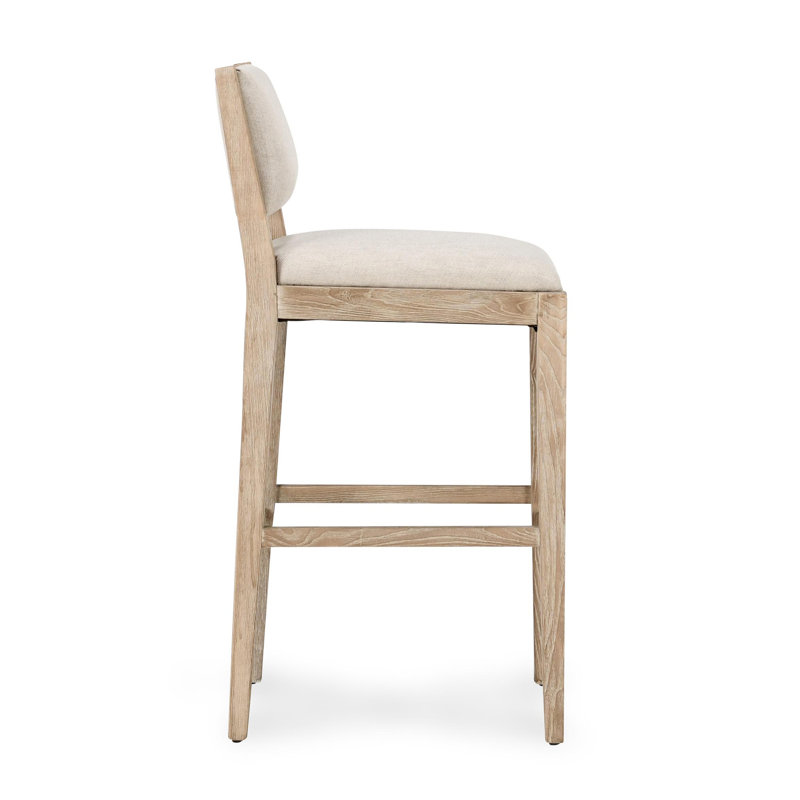 Beck Solid Wood Stool, Bar Stool (29" Seat Height)