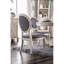Chaise de cuisine, chaises d'appoint transitionnelles, ensemble de 2 chaises de salle à manger