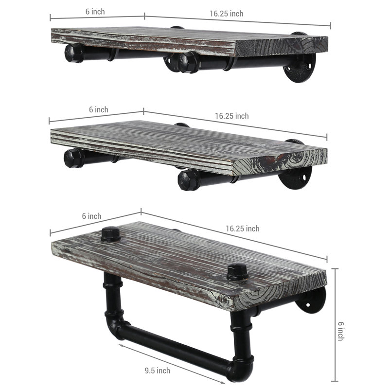 1 Wall Towel Rack, Grey
