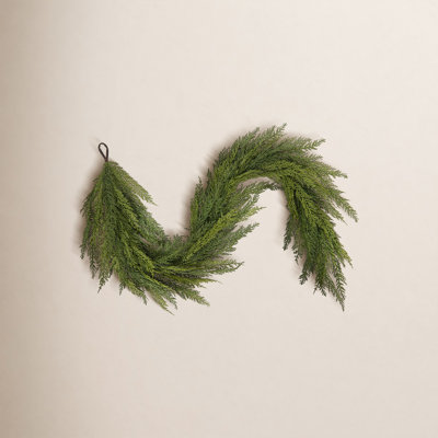  72" Green Deluxe Cedar Garland
