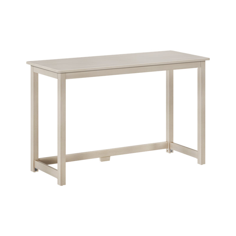 Essays Large Writing Desk, Stone, 29.75"H x 47.25"W x 19.75"D