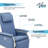 Bariatric 3-position Geri-Chair Recliner