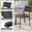 12 - Person Aluminum Outdoor Dining Set With Stackable Armless Chairs