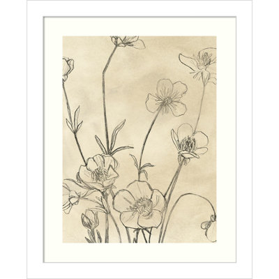 Vintage Wildflowers I by June Erica Vess