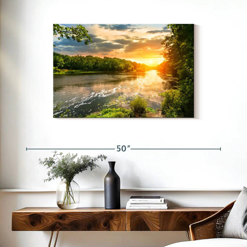 Alvord Sunny River, H 24 po x l 36 po
