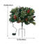 1.67' H Artificial Pine Christmas Tree