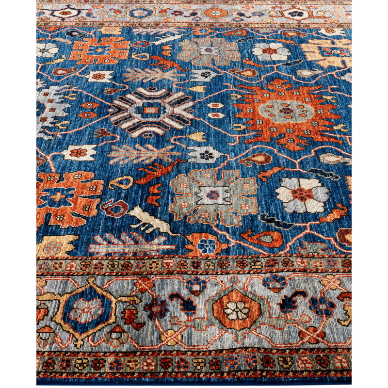 Serapi One-of-a-Kind 6' 0" X 9' 1" Hand Knotted Area Rug