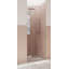 Halo 33 in. x 78 in. Frameless Glass Hinge Shower Door-1094347983