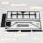 10 - Light 38" Wide Dimmable Kitchen Island Square / Rectangle Chandelier Farmhouse Linear Pendant for Dining Room-658056052