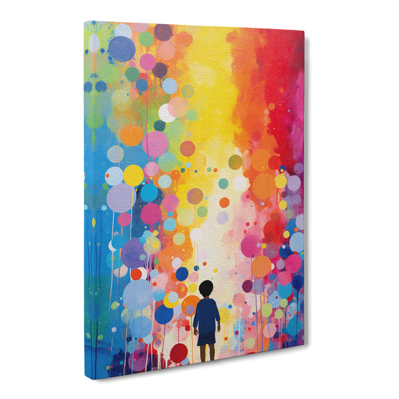 Kids Colour Field - No Frame Print, 60cm H x 40cm W x 3cm D