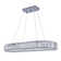 1-Light Crystal LED Chandelier