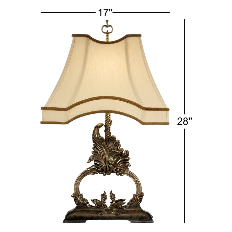Gilt 28" Table Lamp